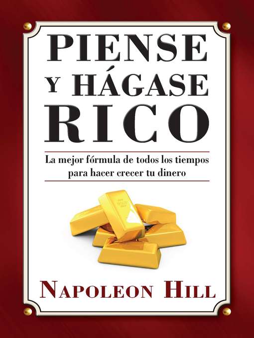 Title details for Piense y Hagase Rico by Napoleon Hill - Wait list